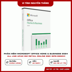 Phần mềm Microsoft Office Home & Business 2024 ALL LNG APAC EM Retail Online ESD (EP2-06604)