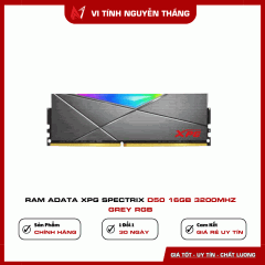 RAM ADATA XPG Spectrix D50 16GB 3200Mhz Grey RGB