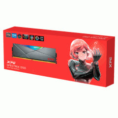 Ram Adata XPG Spectrix D50 RGB 8GB 3600MHz DDR4 (Grey)