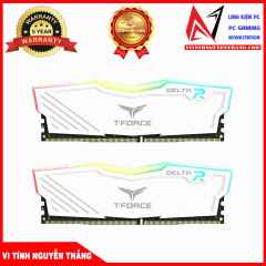 Ram Teamgroup T-Force Delta 32GB (16GBx2) 6000Mhz DDR5 RGB (Black)