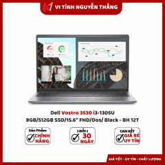 Dell Vostro 3530 i3-1305U/8GB/512GB SSD/15.6" FHD/Dos/ Black - BH 12T 