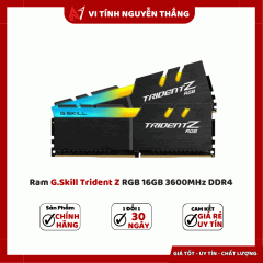 Ram G.Skill Trident Z RGB 16GB 3600MHz DDR4