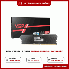 Ram VSP CL18 16GB 3200MHz DDR4 - Tản nhiệt