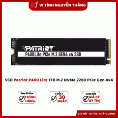 SSD Patriot P400 Lite 1TB M.2 NVMe 2280 PCIe Gen 4x4