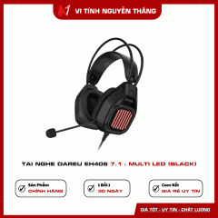 Tai Nghe Dareu Eh406 7.1 - Multi Led (Black)