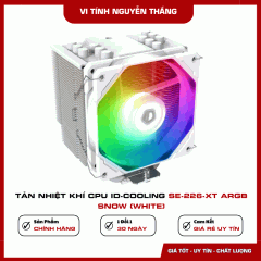 Tản nhiệt khí CPU ID-Cooling SE-226-XT ARGB Snow (White)