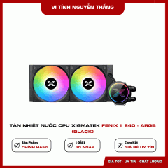 Tản nhiệt nước CPU Xigmatek FENIX II 240 - ARGB (Black)