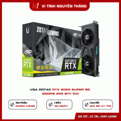 VGA ZOTAC RTX 2060 Super 8G GDDR6 256 Bit(Cũ) - BH 05/2027