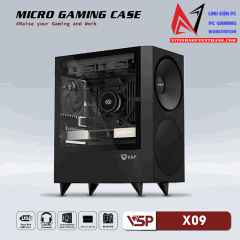 Case VSP Micro Gaming X09 - Màu Đen
