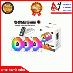 Fan Led XIGMATEK GALAXY III EsSEntial Arctic (Fan Led Trắng Bx120 ARGBx3)