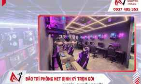 Bảo trì phòng net định kỳ trọn gói, uy tín, chuyên nghiệp 