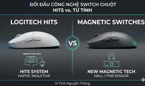 Cuộc Cách Mạng Switch Từ Tính: Khi Các Thương Hiệu Chuột Gaming "Tuyên Chiến" Với Logitech HITS