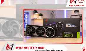 NVIDIA khai tử RTX 5090? Sự thật về tin đồn chip AI
