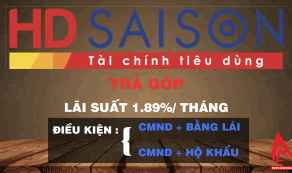 ĐIỀU KIỆN TRẢ GÓP HDSAIGON